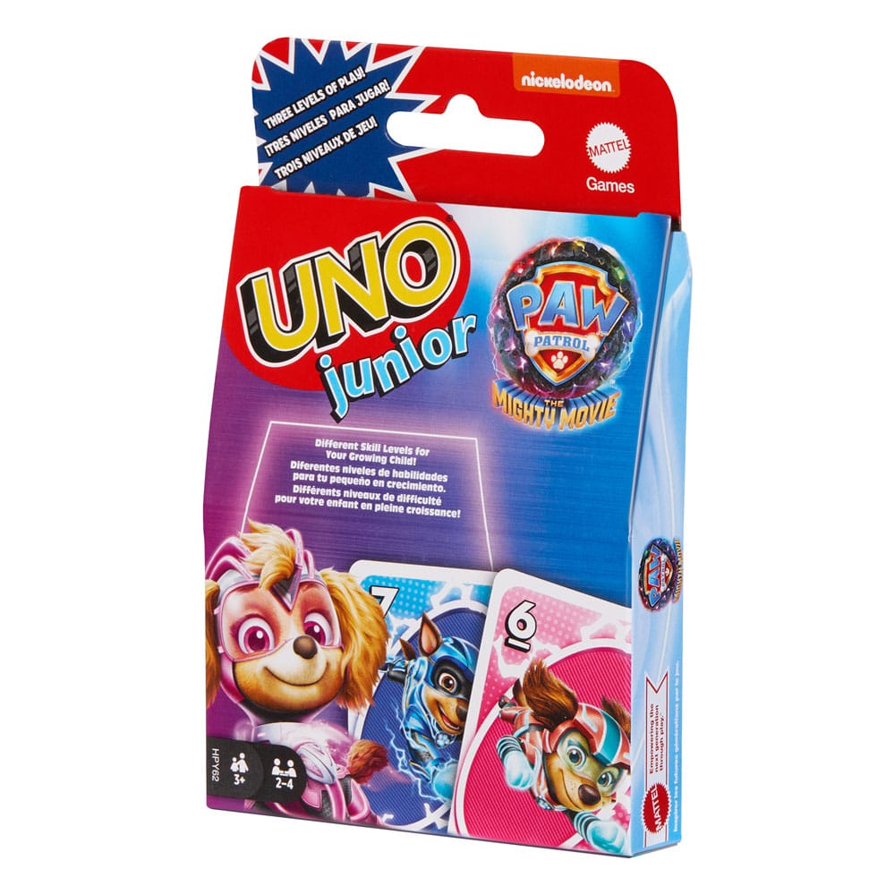 PAW Patrol: The Mighty Movie jeu de cartes UNO Junior