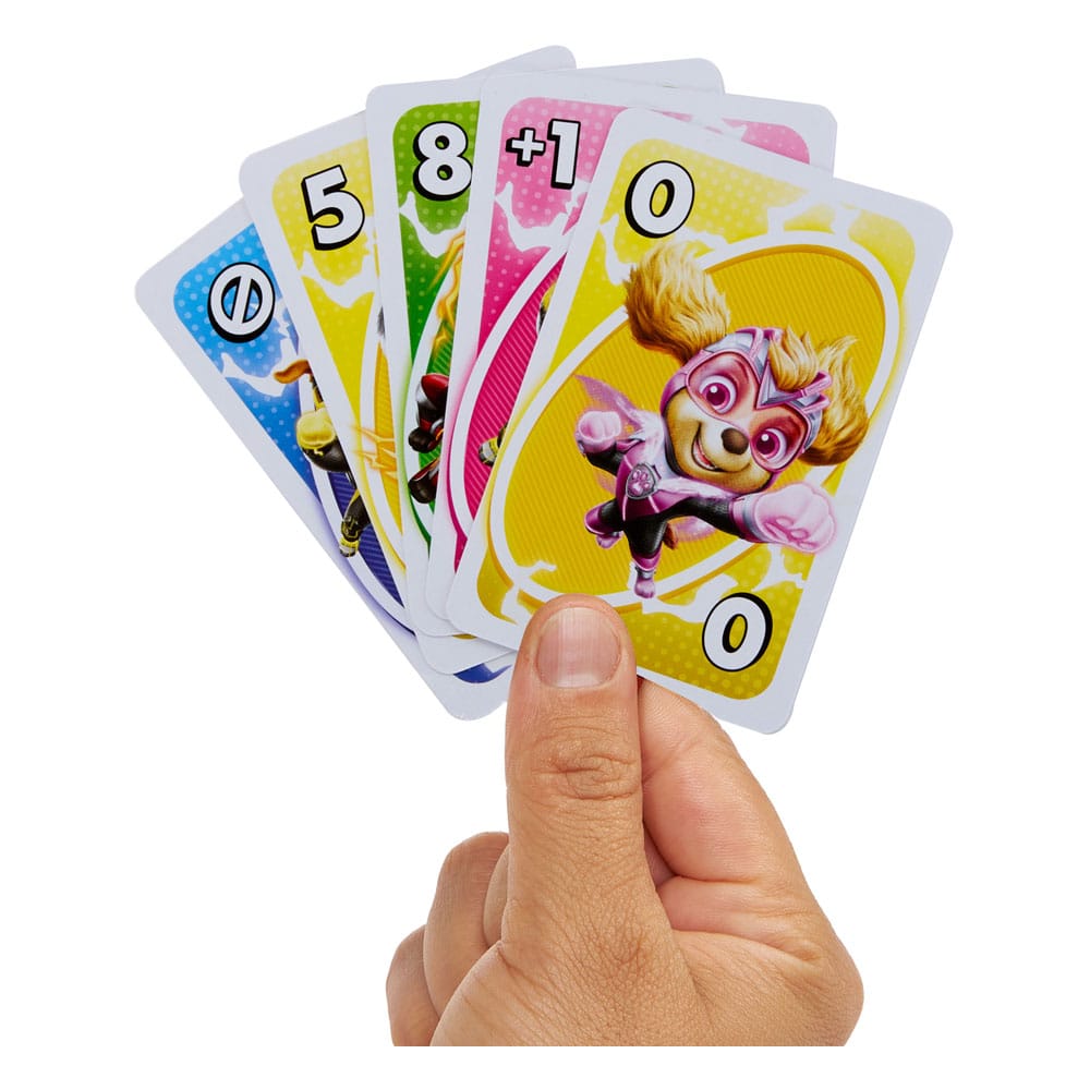 PAW Patrol: The Mighty Movie jeu de cartes UNO Junior