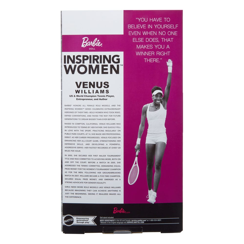 Barbie Signature Inspiring Women poupée Venus Williams