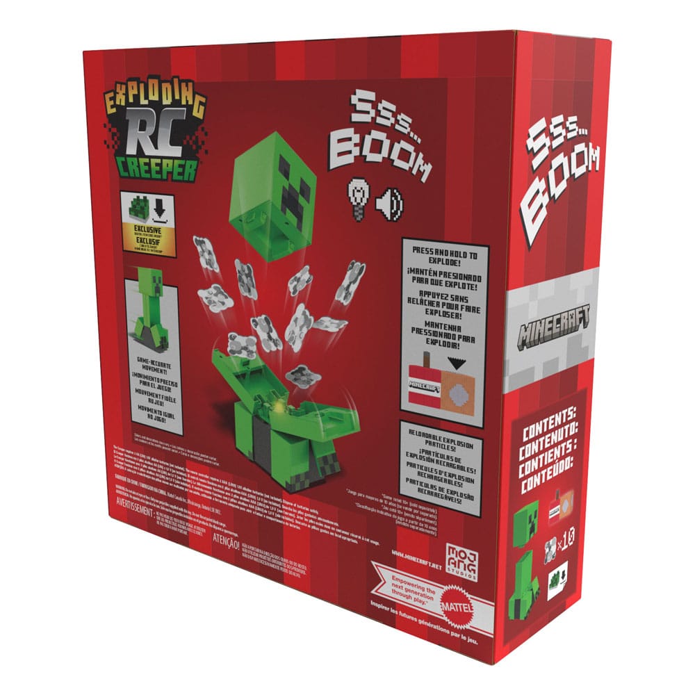 Minecraft figurine radiocommandé Exploding Creeper 25 cm