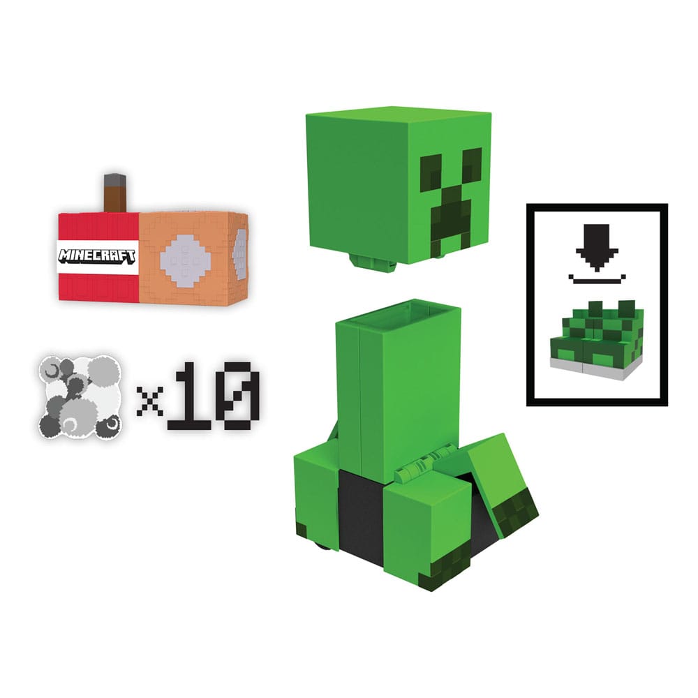 Minecraft figurine radiocommandé Exploding Creeper 25 cm