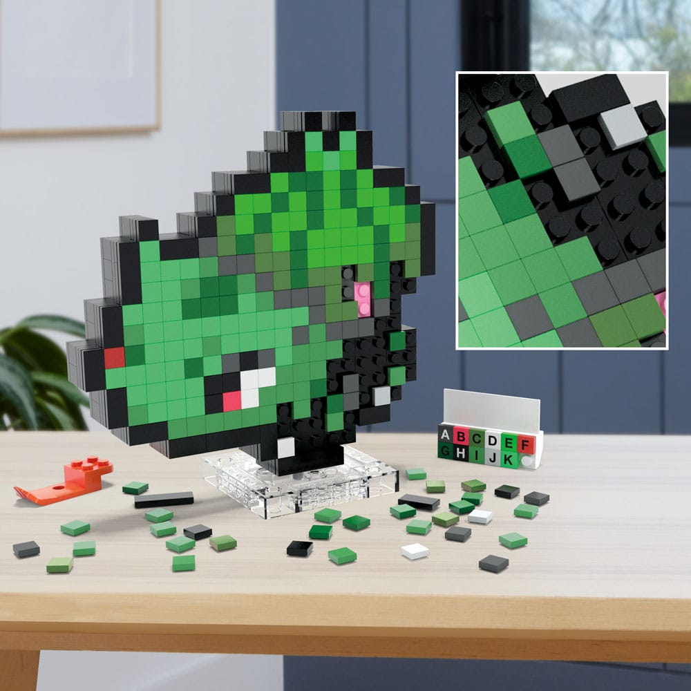 Pokémon jeu de construction MEGA Bulbizarre Pixel Art