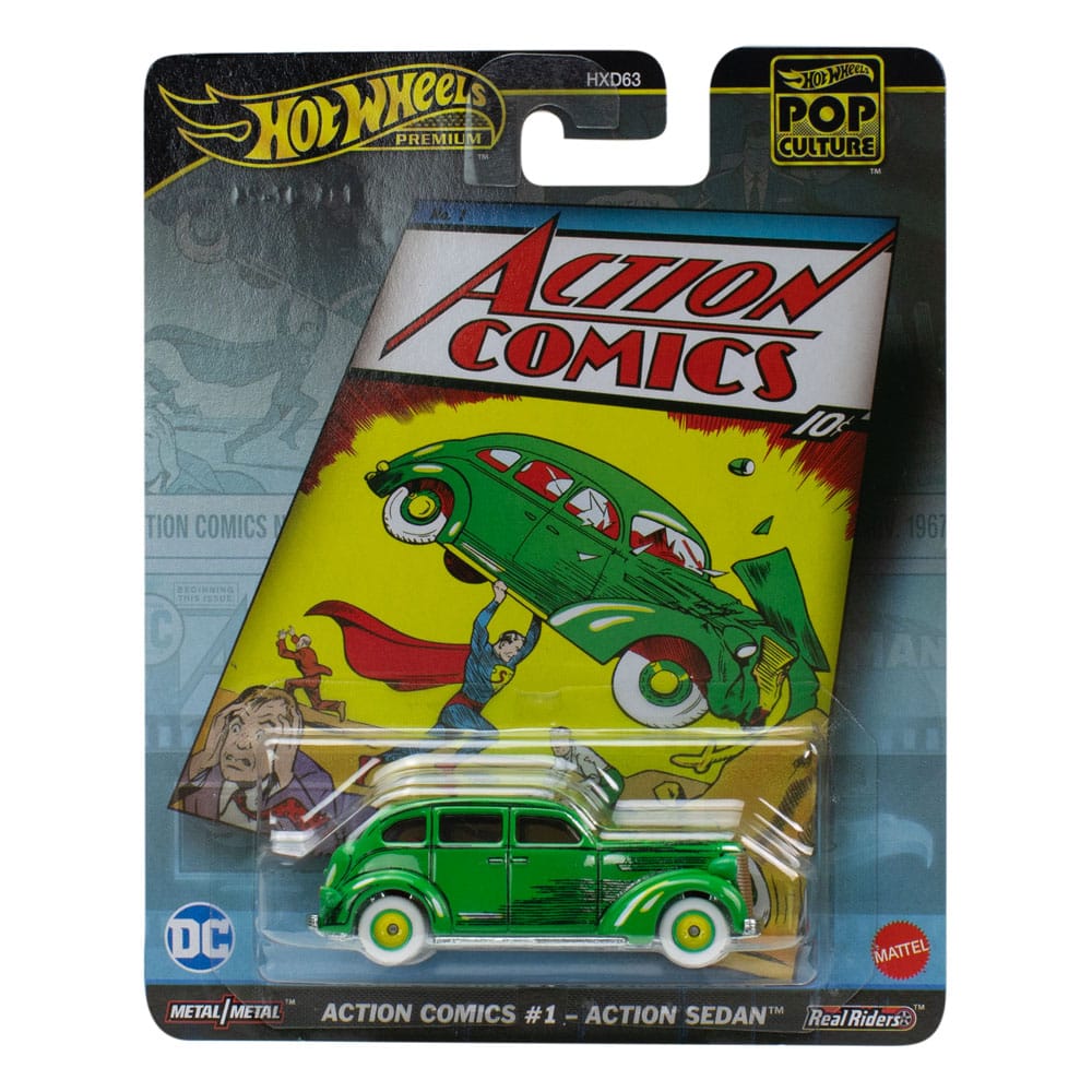 Hot Wheels Premium assortiment véhicules métal 1/64 Pop Culture 979F (10)