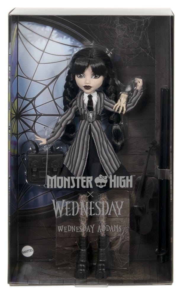 Monster High x Wednesday Poupée Wednesday Addams