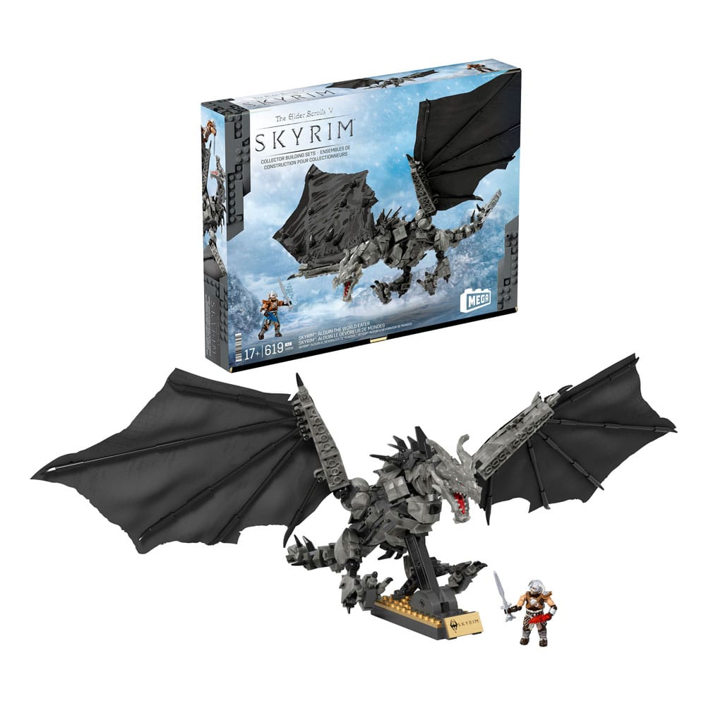 The Elder Scrolls V: Skyrim jeu de construction MEGA Alduin Le Dévoreur de Mondes