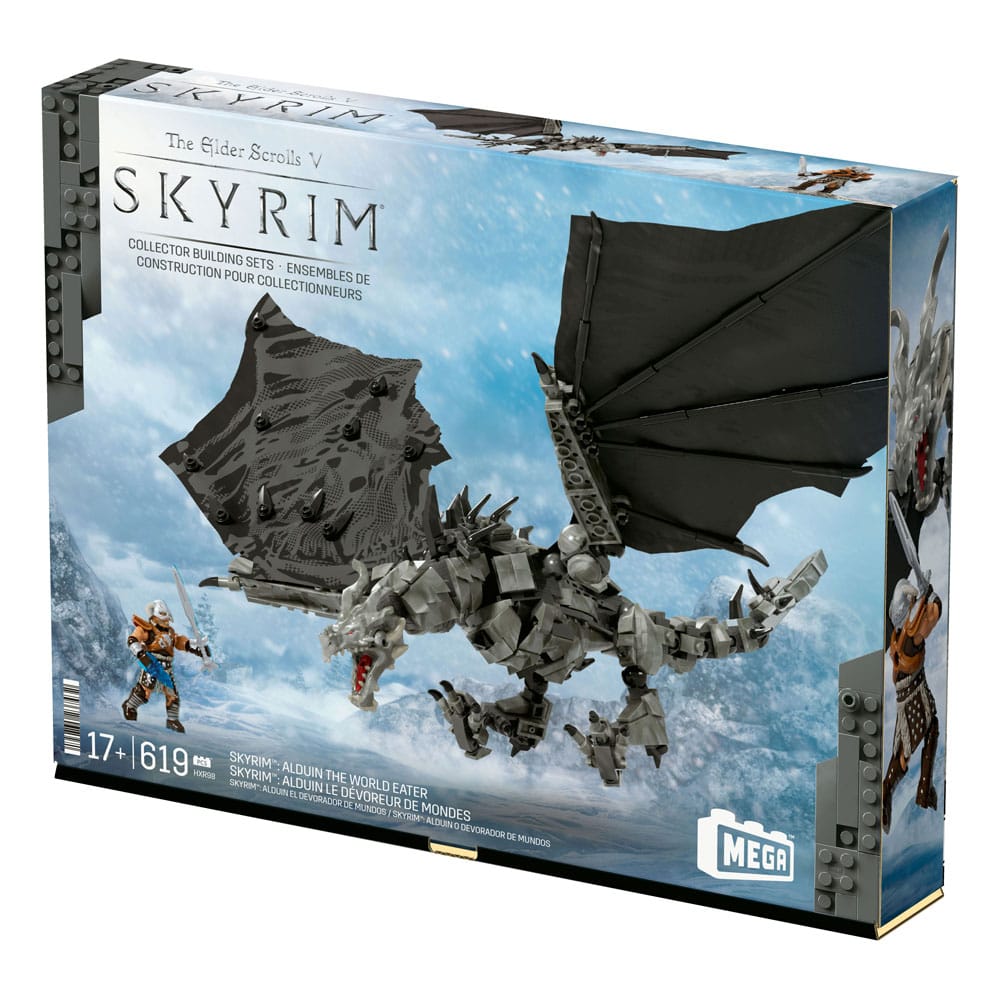 The Elder Scrolls V: Skyrim jeu de construction MEGA Alduin Le Dévoreur de Mondes