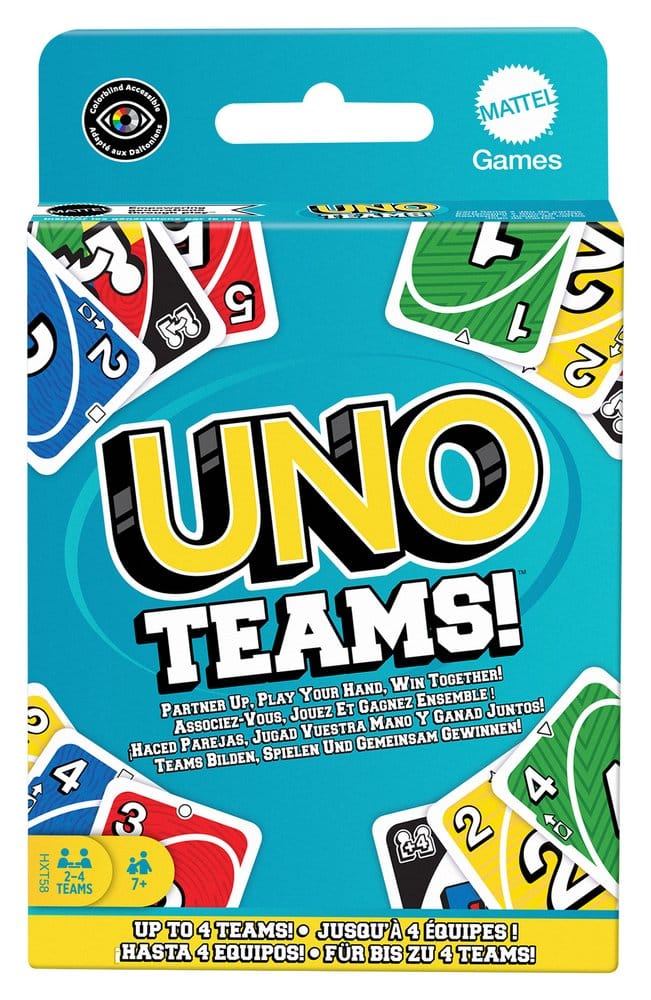 UNO Teams Jeu de cartes