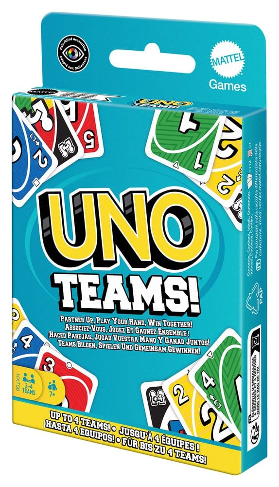 UNO Teams Jeu de cartes