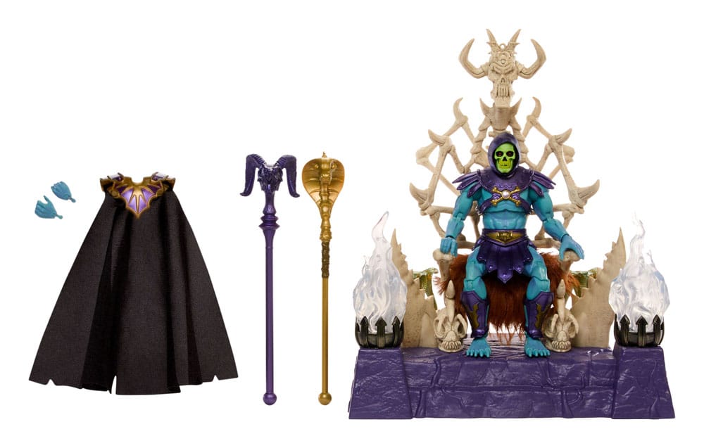 Masters of the Universe: New Eternia Masterverse figurine Skeletor & Throne 18 cm