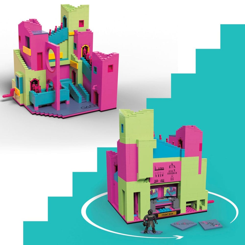 Squid Game jeu de construction MEGA Squid Game Cage d'escalier