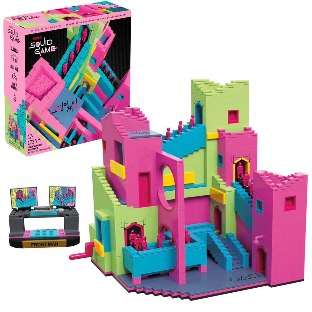 Squid Game jeu de construction MEGA Squid Game Cage d'escalier