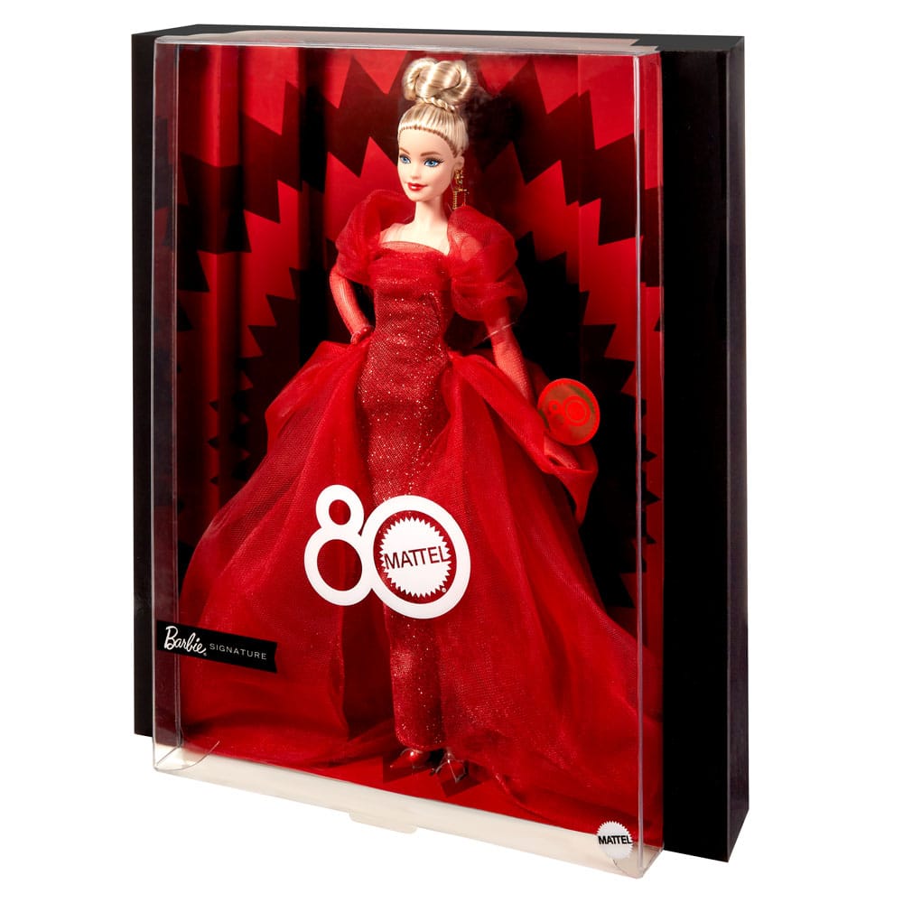 Barbie Signature poupée 80th Anniversary Blonde