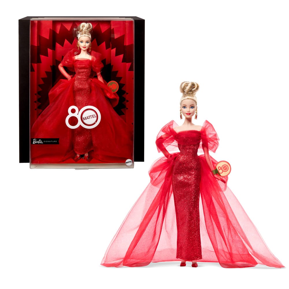 Barbie Signature poupée 80th Anniversary Blonde