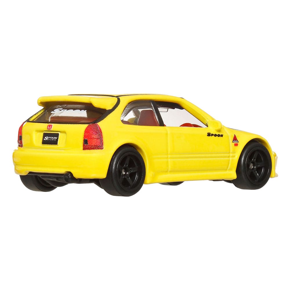 Hot Wheels Premium pack 2 véhicules métal Car Culture 1/64 '99 Honda Civic Type R (EK9) & Honda Civic Type R