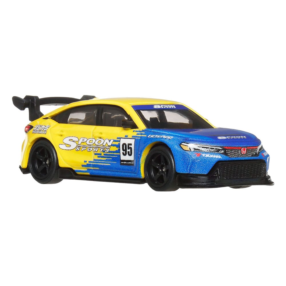 Hot Wheels Premium pack 2 véhicules métal Car Culture 1/64 '99 Honda Civic Type R (EK9) & Honda Civic Type R