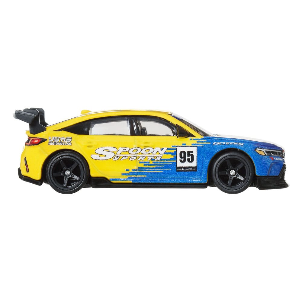 Hot Wheels Premium pack 2 véhicules métal Car Culture 1/64 '99 Honda Civic Type R (EK9) & Honda Civic Type R