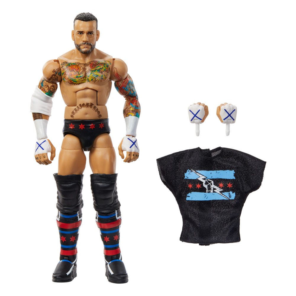 WWE Elite Collection figurine CM Punk 15 cm