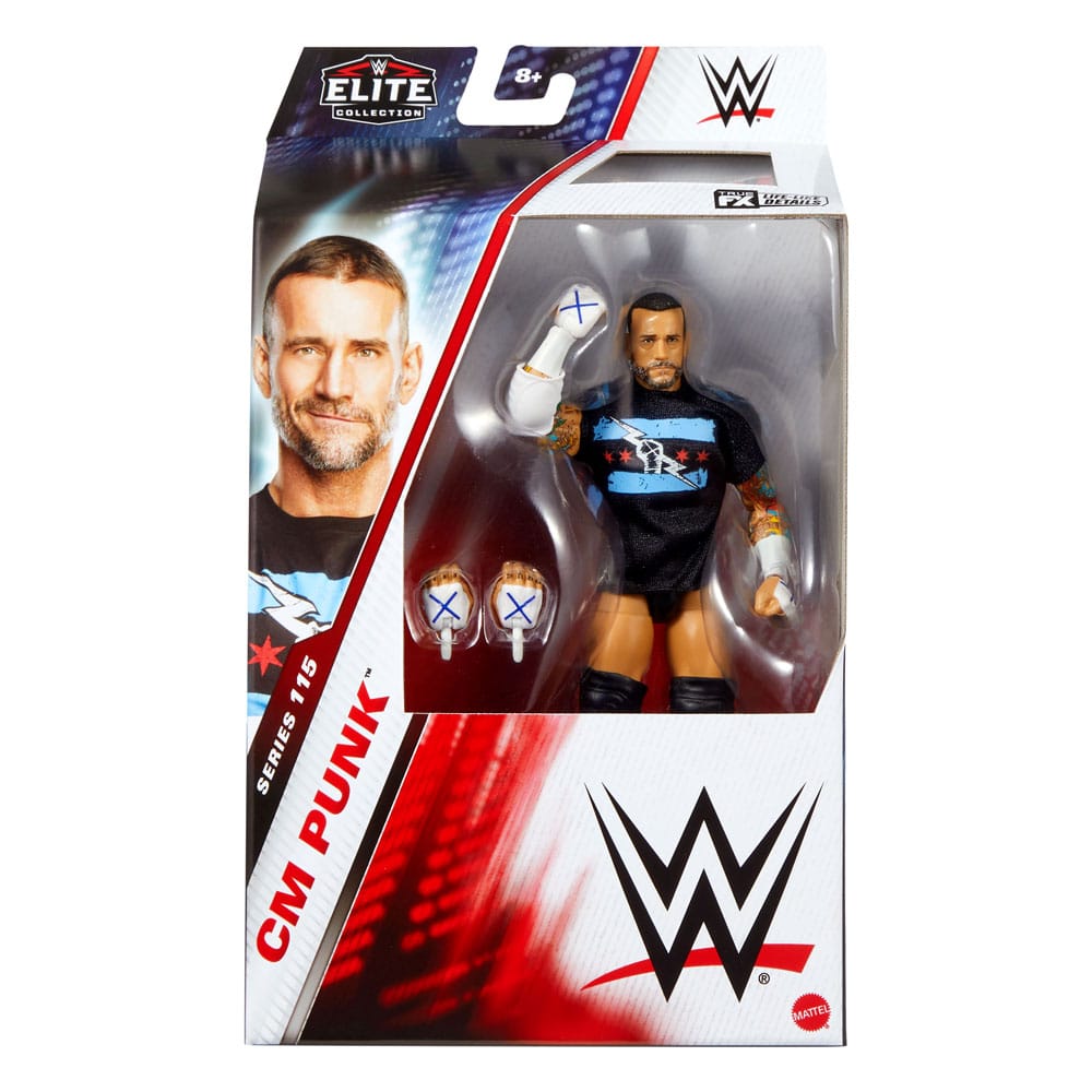 WWE Elite Collection figurine CM Punk 15 cm