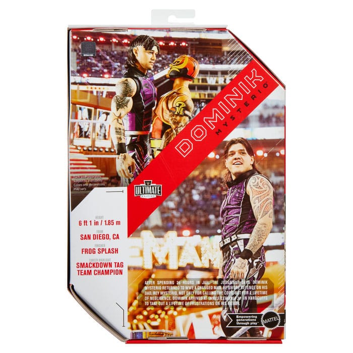 WWE Ultimate Edition figurine Dominik Mysterio 15 cm