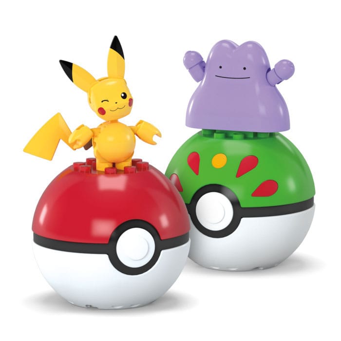 Pokémon jeu de construction MEGA Poké Ball Collection: Pikachu & Métamorph