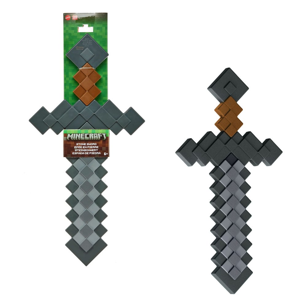 Minecraft réplique Roleplay Épée en pierre 43 cm