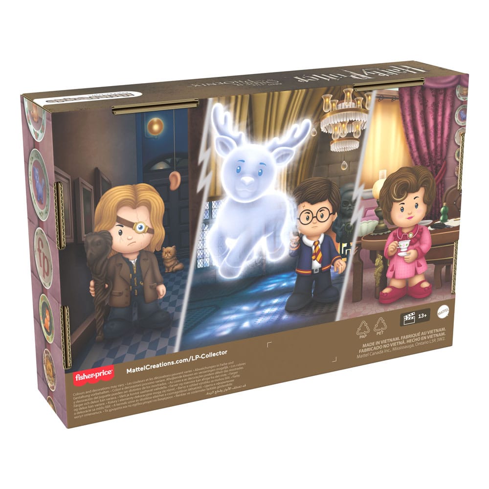 Harry Potter et l'Ordre du Phénix pack 4 minifigurines Fisher-Price Little People Collector 7 cm