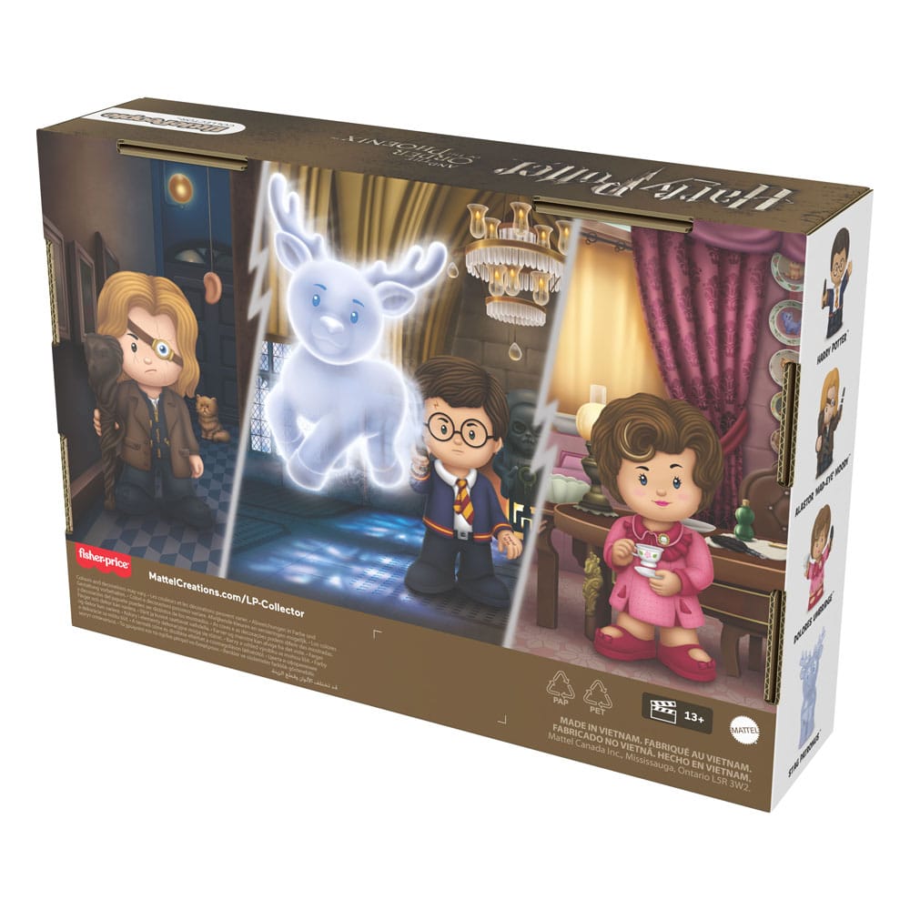 Harry Potter et l'Ordre du Phénix pack 4 minifigurines Fisher-Price Little People Collector 7 cm