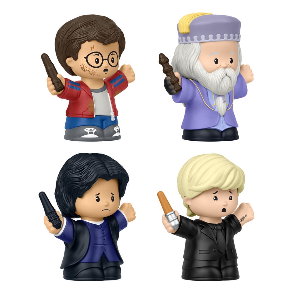 Harry Potter et le Prince de sang-mêlé pack 4 minifigurines Fisher-Price Little People Collector 7 cm