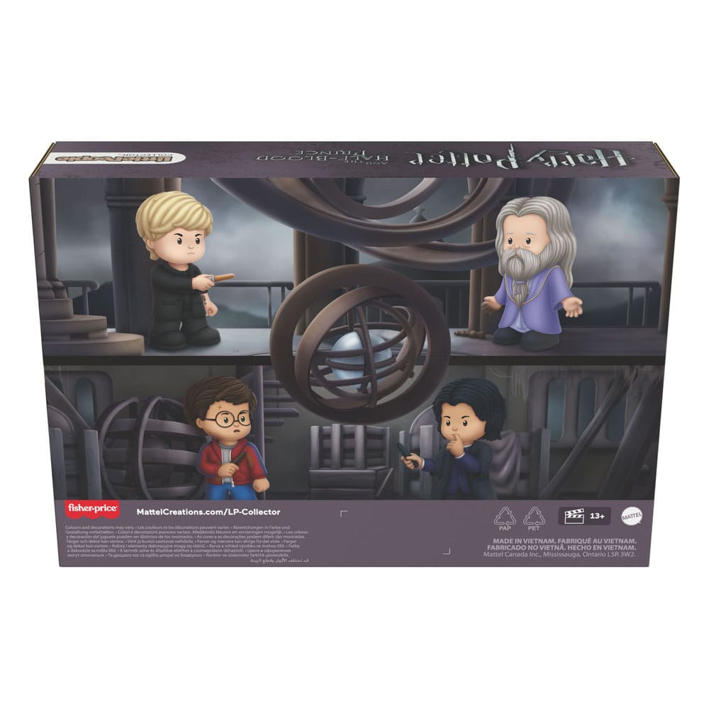 Harry Potter et le Prince de sang-mêlé pack 4 minifigurines Fisher-Price Little People Collector 7 cm