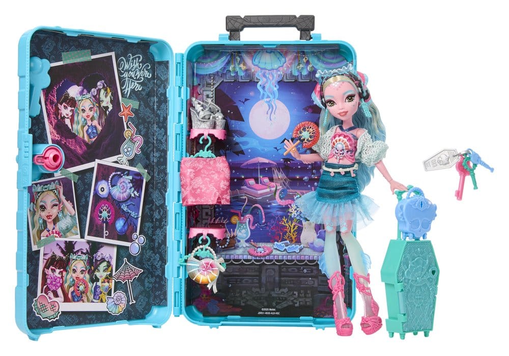 Monster High Skulltimate Secrets poupée Destination: Gore-geous Oasis - Lagoona Blue