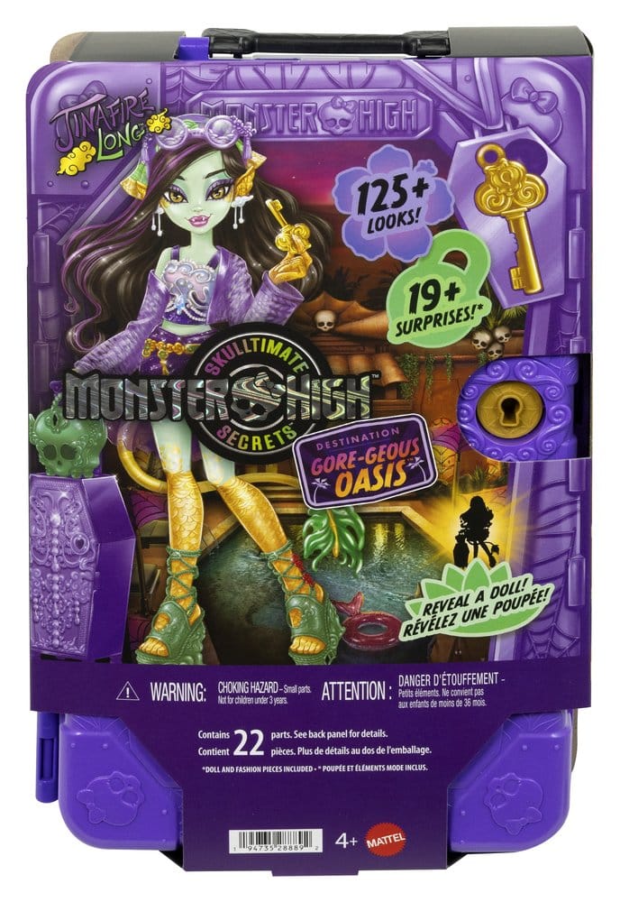 Monster High Skulltimate Secrets poupée Destination: Gore-geous Oasis - Jinafire Long