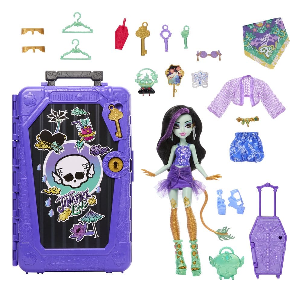 Monster High Skulltimate Secrets poupée Destination: Gore-geous Oasis - Jinafire Long