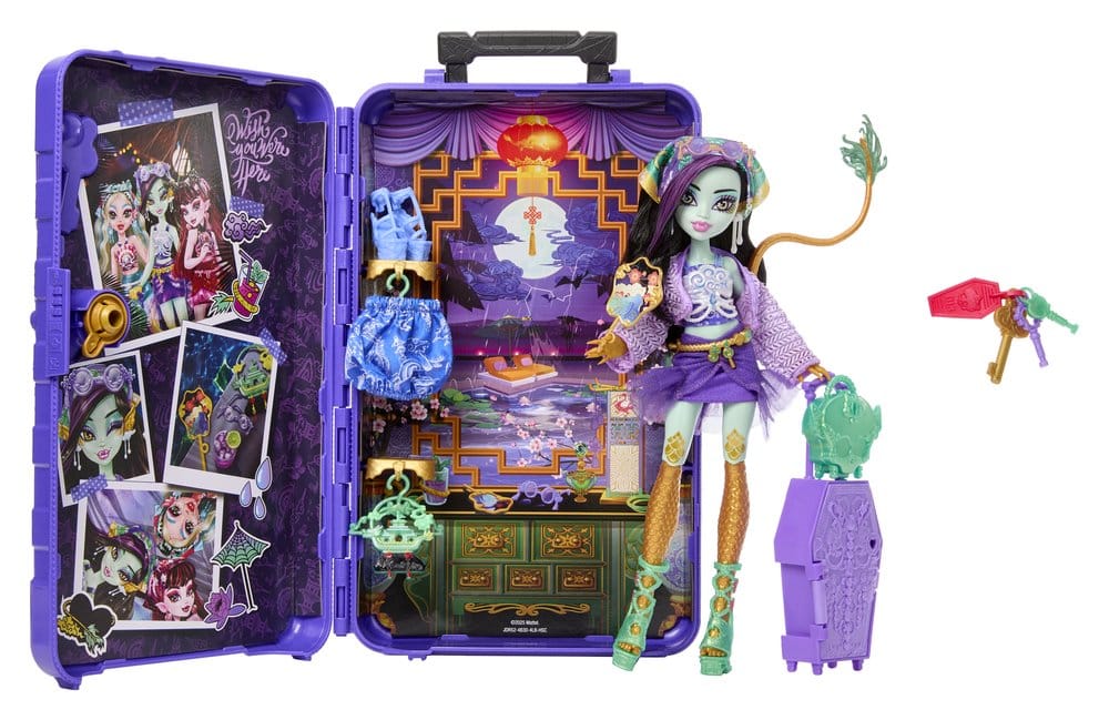 Monster High Skulltimate Secrets poupée Destination: Gore-geous Oasis - Jinafire Long