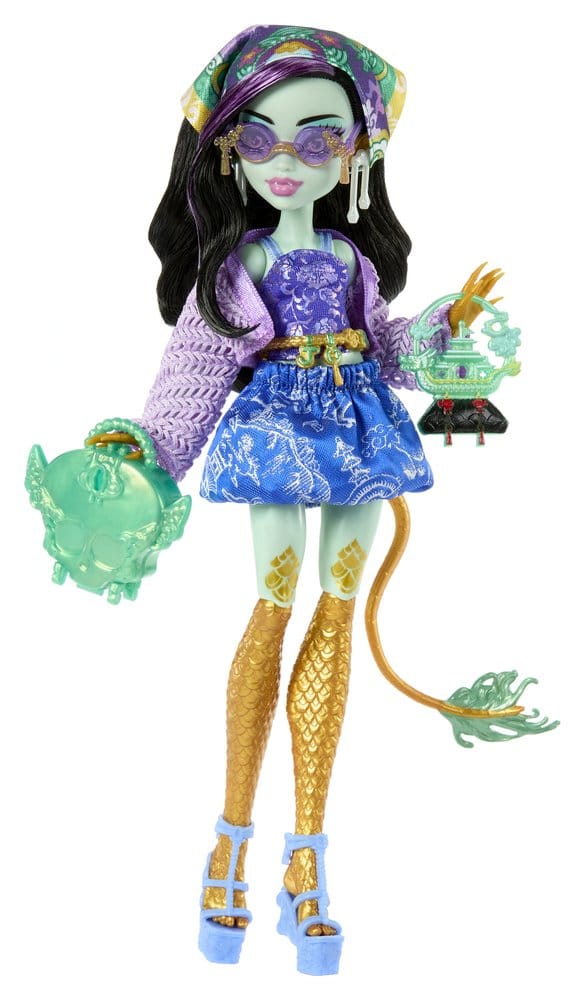 Monster High Skulltimate Secrets poupée Destination: Gore-geous Oasis - Jinafire Long