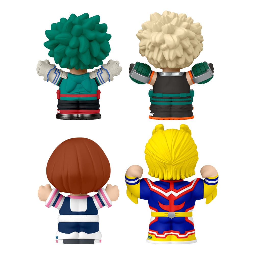 My Hero Academia pack 4 minifigurines Fisher-Price Little People Collector 7 cm