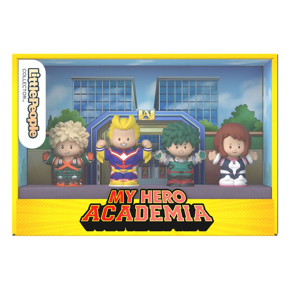 My Hero Academia pack 4 minifigurines Fisher-Price Little People Collector 7 cm