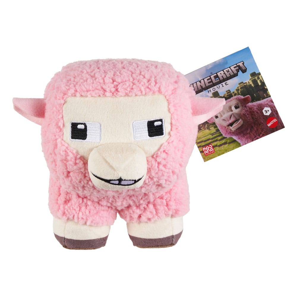 Minecraft, le film peluche mouton rose 20 cm