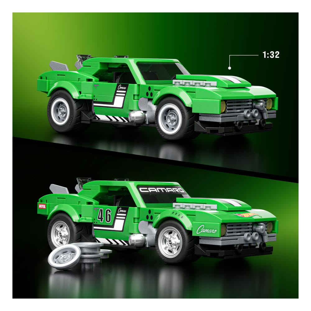 Mattel Brick Shop jeu de constructionHot Wheels Speed Series 1/32 Custom '68 Camaro