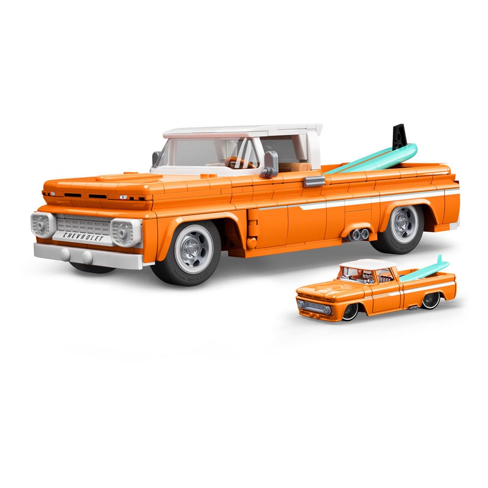 Mattel Brick Shop jeu de constructionHot Wheels Elite Series 1/16 Custom '62 Chevy Pickup