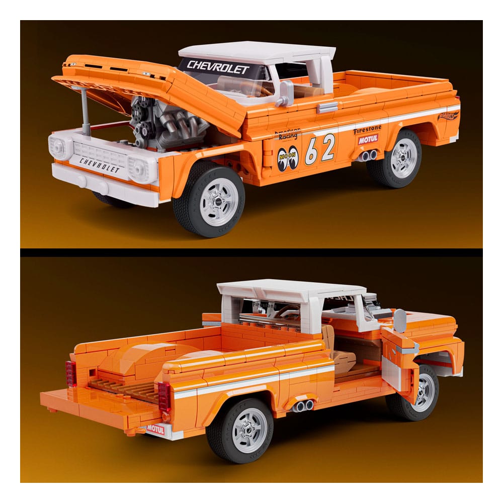 Mattel Brick Shop jeu de constructionHot Wheels Elite Series 1/16 Custom '62 Chevy Pickup
