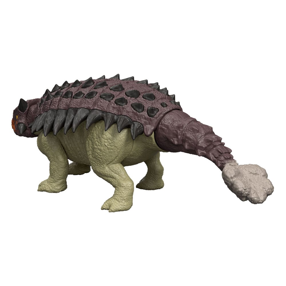 Jurassic World : Renaissance figurine sonore Wild Roar Ankylosaurus 7 cm