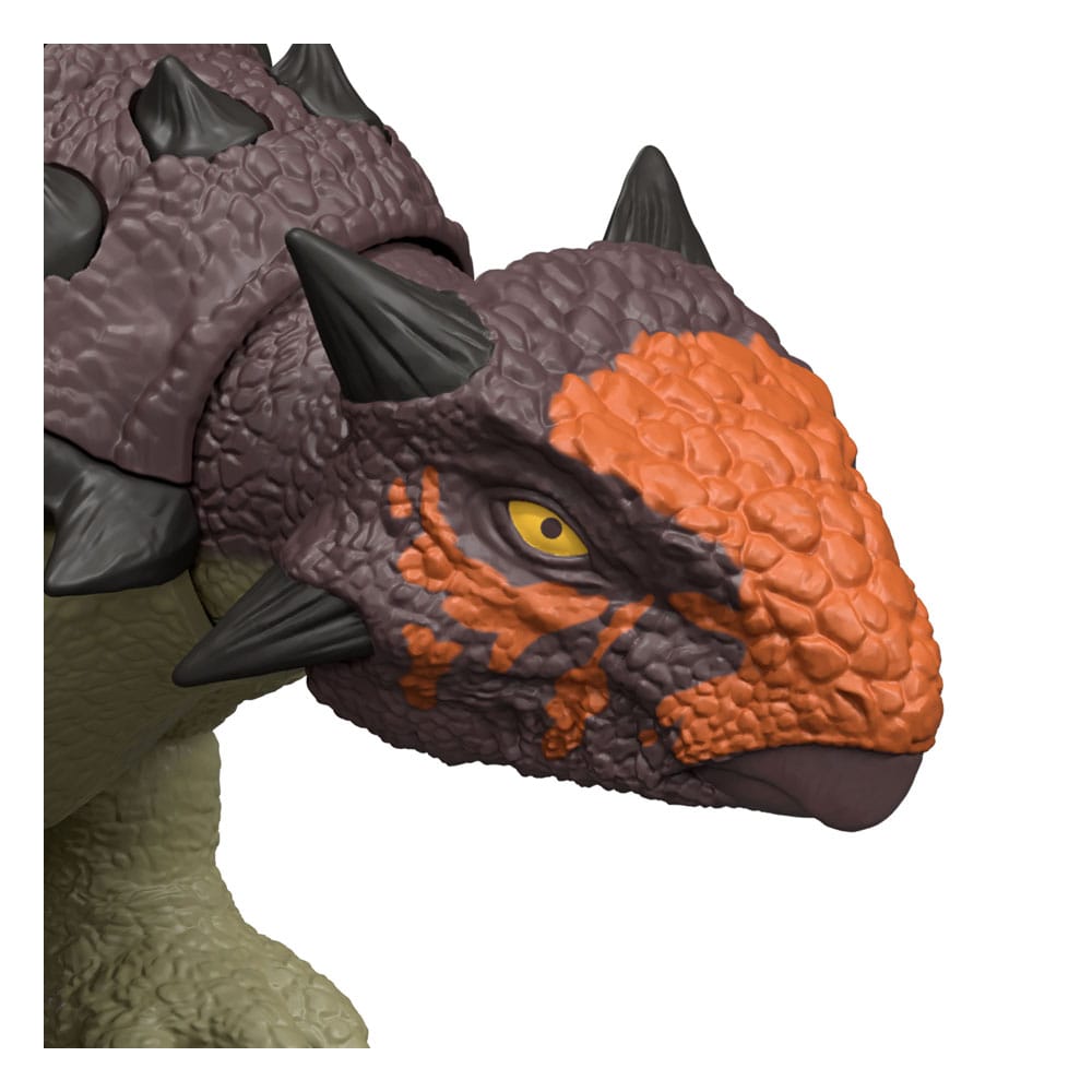 Jurassic World : Renaissance figurine sonore Wild Roar Ankylosaurus 7 cm