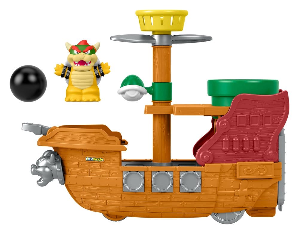 My Mario Little People playset Vaisseau de Bowser