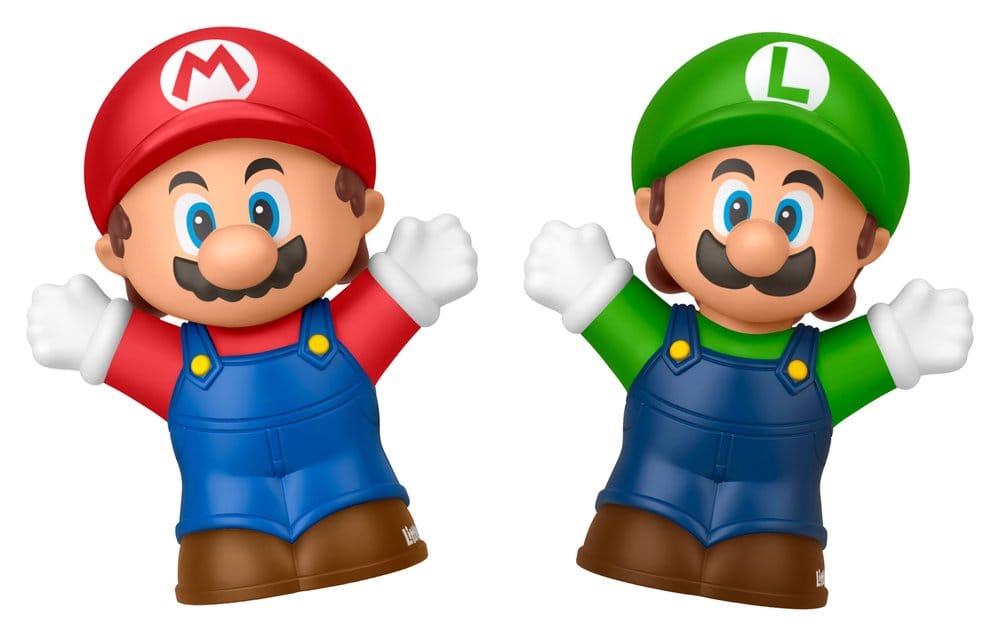 My Mario Little People Collector pack 6 minifigurines 7 cm