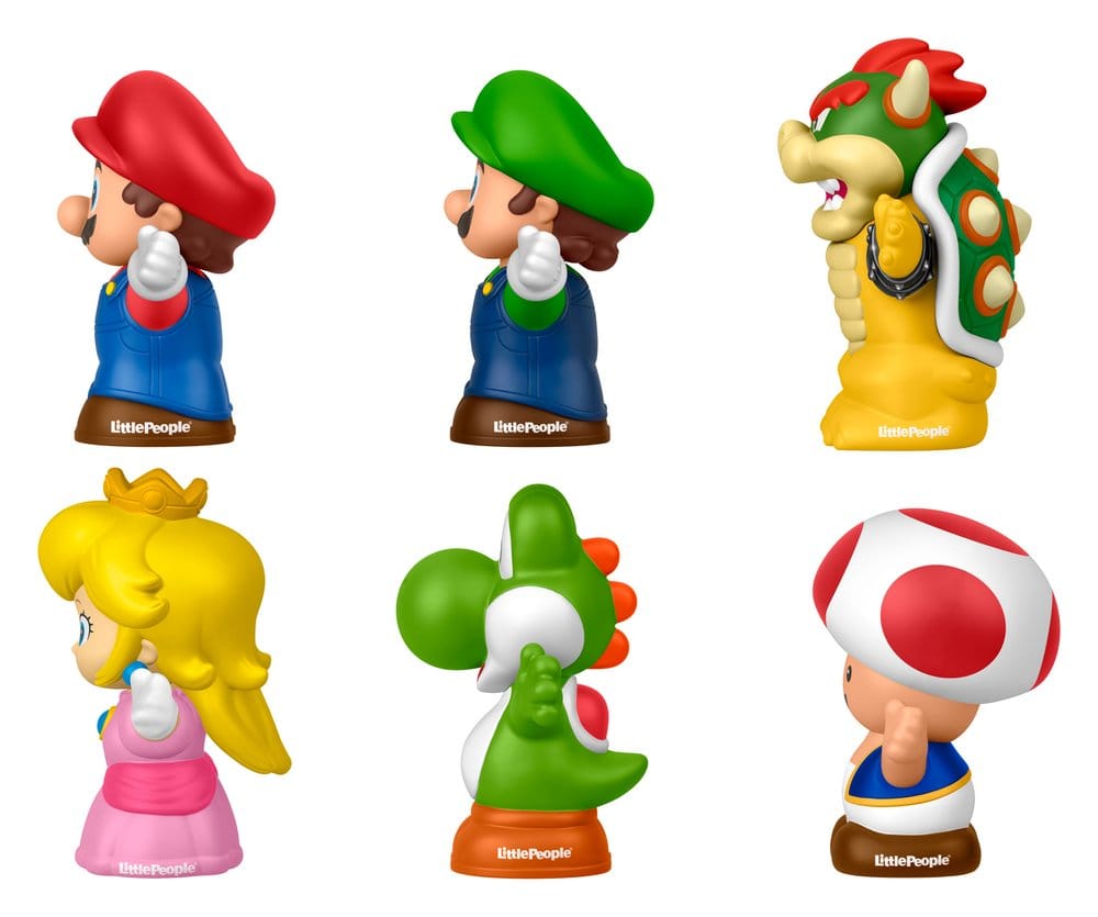 My Mario Little People Collector pack 6 minifigurines 7 cm