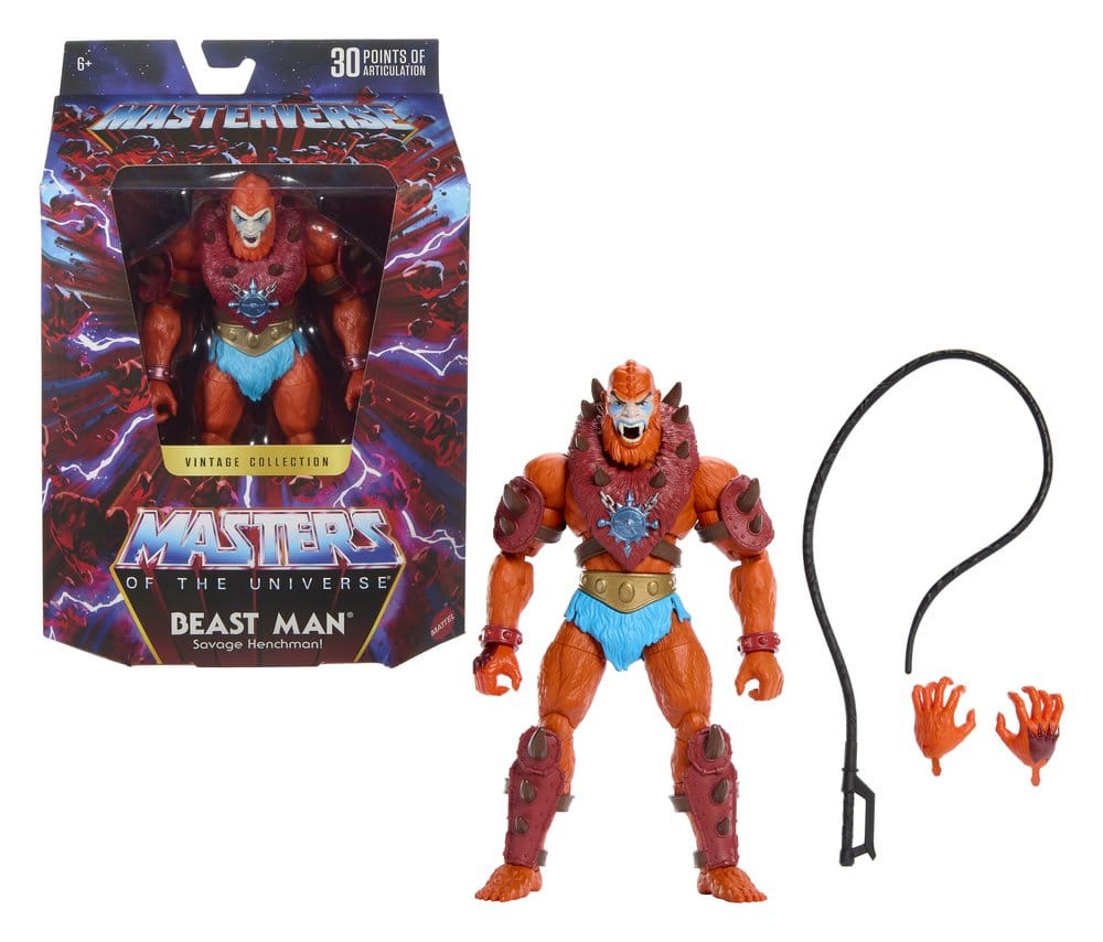 Masters of the Universe Masterverse figurine Vintage Collection: Beast Man 18 cm