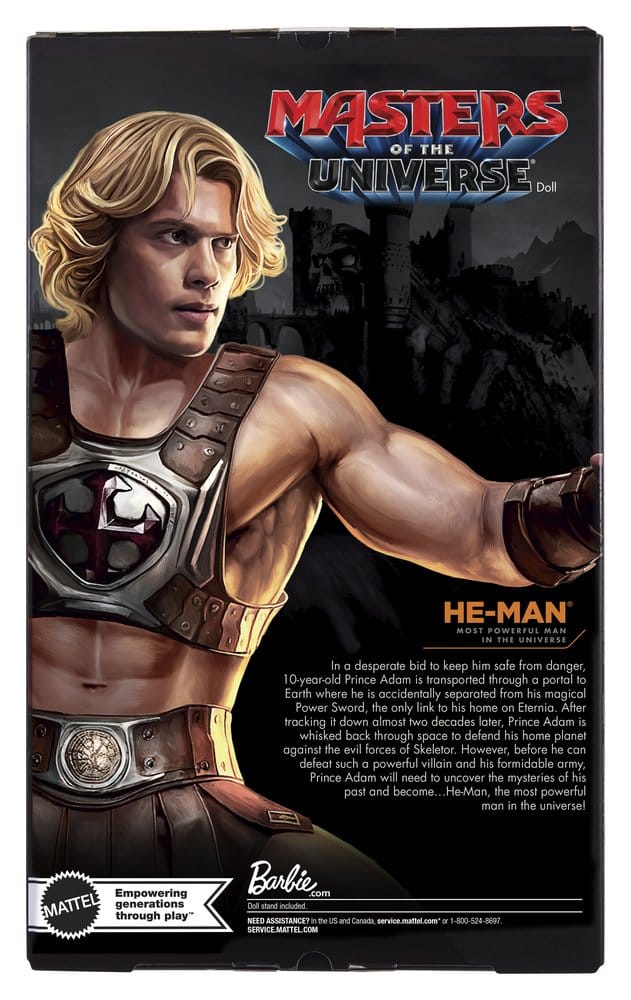 Masters of the Universe Movie 2026 Barbie Signature Poupée He-Man 30 cm
