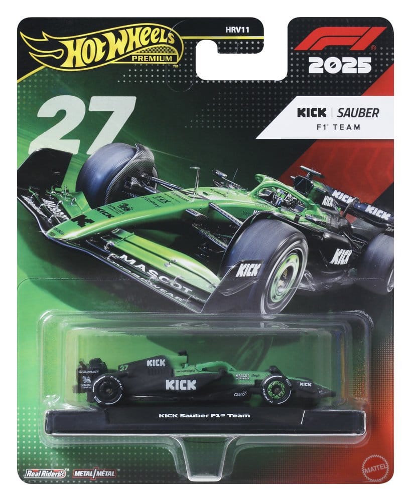 Formule 1 Hot Wheels Premium véhicule Die-Cast 1:64 Team Sauber: Driver 1
