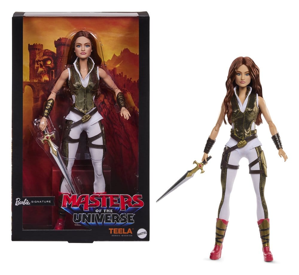 Masters of the Universe Movie 2026 Barbie Signature Poupée Teela 30 cm