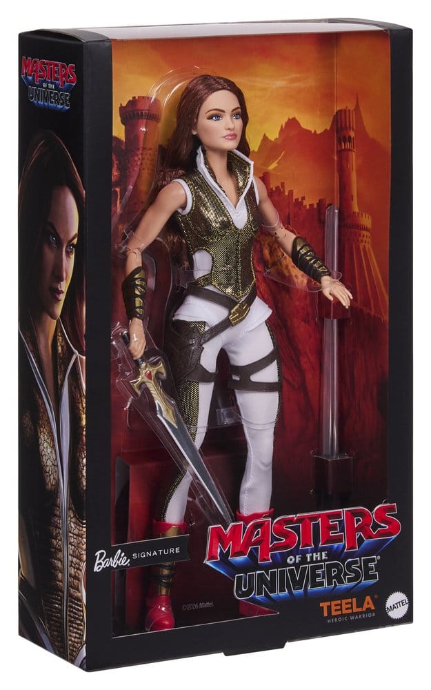 Masters of the Universe Movie 2026 Barbie Signature Poupée Teela 30 cm